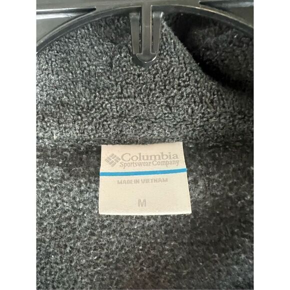 Columbia Womens Grey Fleece Jacket Size M - Picture 2 of 3